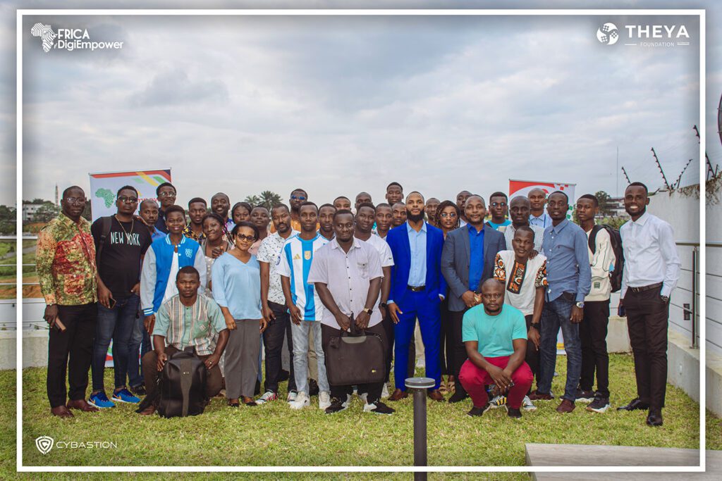 Photo de famille lors de la formation des formateurs organisée par Africa Digiempower